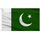 AhfuLife Pakistan Flag 3x5 ft front view with vibrant colours