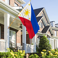 AhfuLife Philippines Flag with double-stitched edges