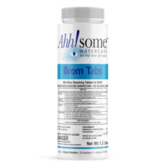 Ahh-Some 2-Inch Mini Bromine Tablets front view, 1.5 lbs