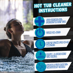 Ahh-Some Hot Tub Cleaner packaging details