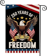 AIBOLYNE 250th Anniversary Garden Flag with eagle design