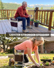 Aimerla Garden Kneeler Seat with tools in pockets