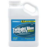 Airmax Pond Dye Plus 1 Gallon Twilight Blue front view