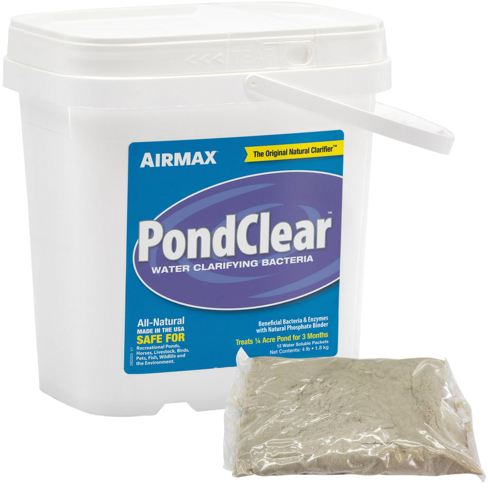 Airmax PondClear Packets 12 ct packaging front view
