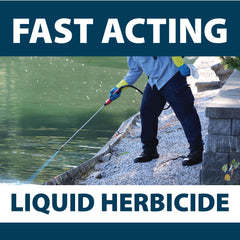 Airmax Shoreline Defense Herbicide in a garden setting