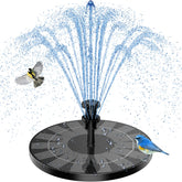 AISITIN 3.5W Solar Fountain black model front view