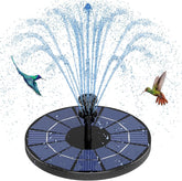AISITIN Solar Fountain front view with 3.5W solar panel