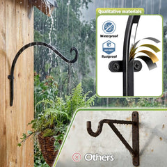 AJART plant hanger showing deep-U hook design