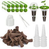 Aksiqee 107pcs Seed Pod Kit with sponges and baskets