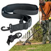 AKUATUZ Trimmer Strap front view in charcoal colour