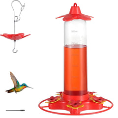 allslotx Hummingbird Feeder 12 oz red model front view