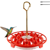 allslotx Hummingbird Feeder front view with 25 ports