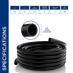 Alpine Corporation PVC tubing in water garden setting