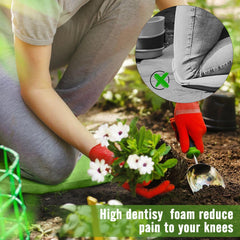 Altdorff kneeling pad used in a garden setting