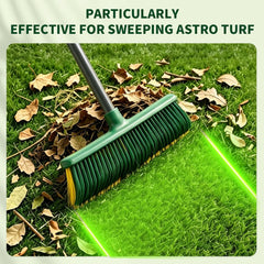 Altdorff Turf Rake showing adjustable handle extended to 63 inches
