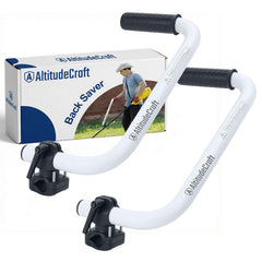 AltitudeCraft 2-Pack Weed Eater Handle Extensions front view, white