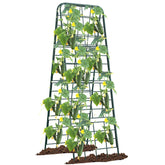 Alxcellion Heavy Duty Adjustable A-Frame Trellis front view