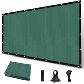 Amagenix 90% Sun Shade Cloth 10' x 12' Green front view