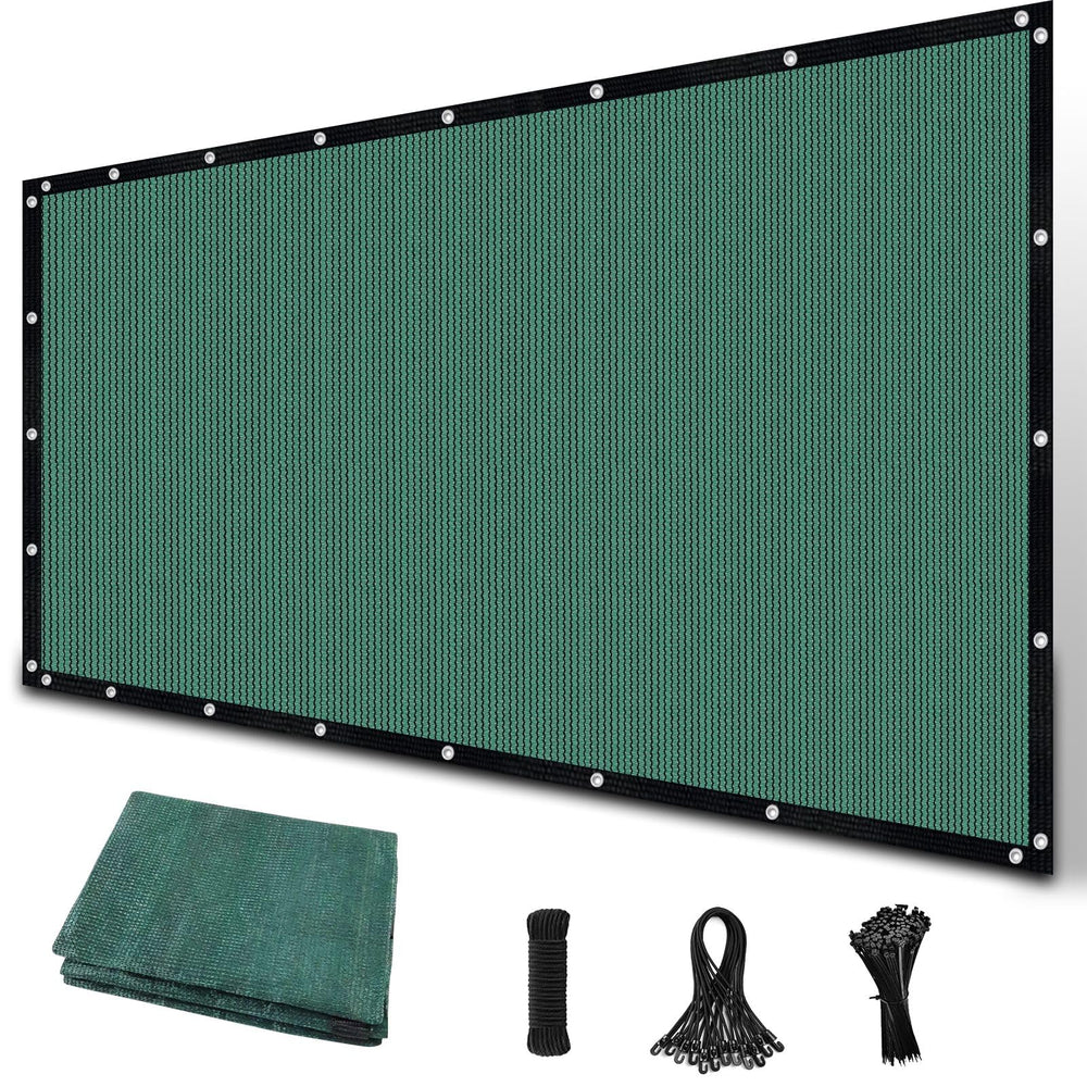 Amagenix 90% Sun Shade Cloth green 6x6 ft front view