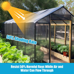 Amagenix Shade Cloth showing eyelets and zip ties
