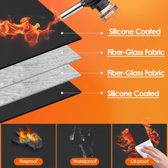 Amerbro grill mat dimensions 80 x 59 inches