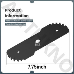 AMTHKNO 7-1/2-inch blade with wear indicator