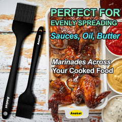 Anaeat basting brushes in a kitchen setting