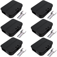 Anblak Mouse Station 6 pack black design front view