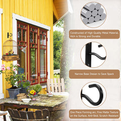 AnDock ceiling hooks displaying hanging plants