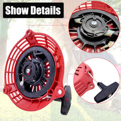 Aniro Moto GCV160 Pull Start Recoil Starter close-up of pull cord
