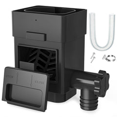 Anivia Rain Barrel Diverter Kit front view with hose