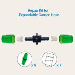 Anjonova Garden Hose Repair Kit components laid out