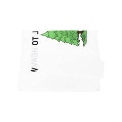ANJOR flag showing double stitched edges and grommets