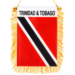 Anley 4 x 6 Inch Trinidad and Tobago Flag front view