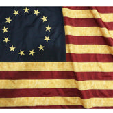 Anley Betsy Ross Flag 3x5 ft with embroidered stars and sewn stripes