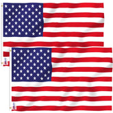 Anley Fly Breeze 3x5 Ft American National Flag front view