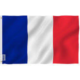 Anley Fly Breeze France Flag 3x5 ft front view