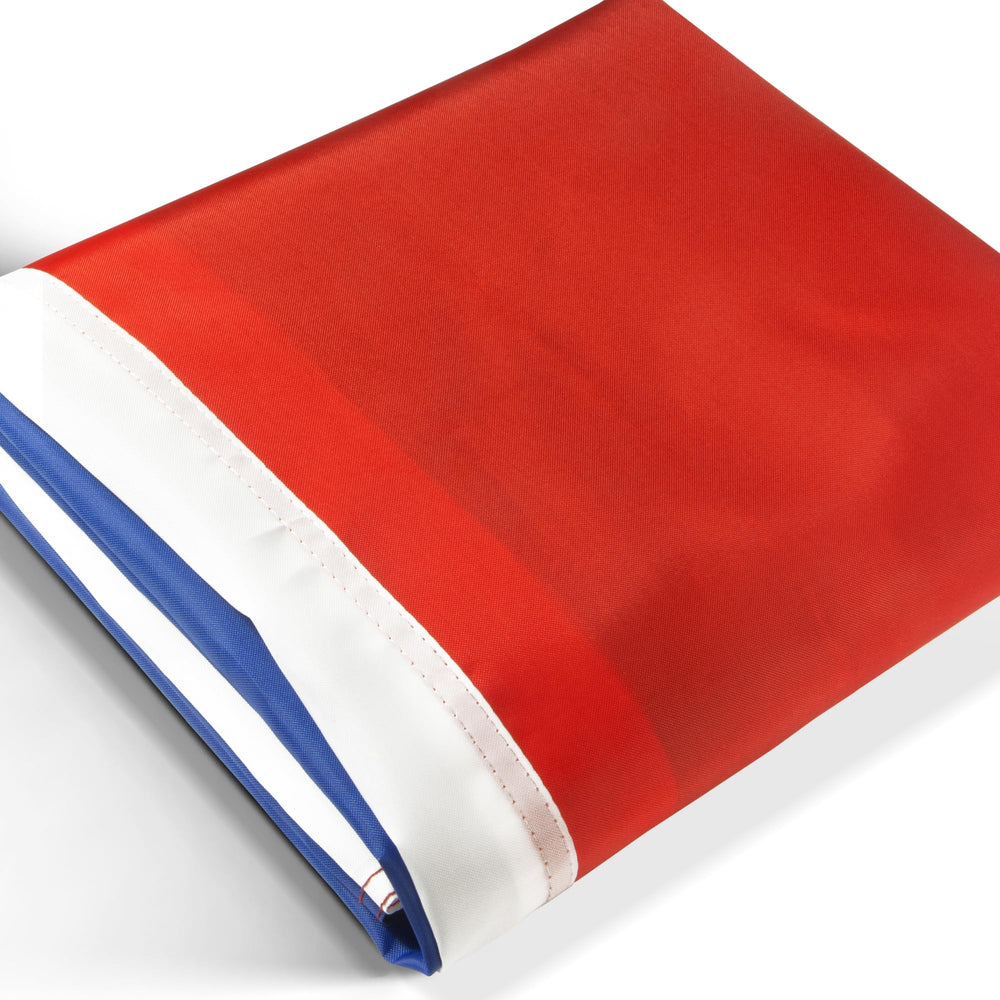 Anley France Flag 3x5 Ft front view with embroidered stripes