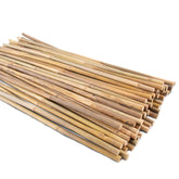 Anothera 50Pcs bamboo garden stakes 16 inch brown