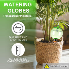 Ansberta Self Watering Globes 4 pack displayed together