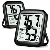 Antonki 2 Pack Room Thermometer Indoor Hygrometer front view