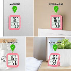 Antonki 2 Pack Room Thermometer with included CR2032 batteries