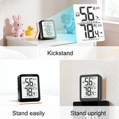 Antonki Digital Room Thermometer Hygrometer with durable kickstand