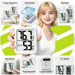 Antonki thermometer large LCD screen display