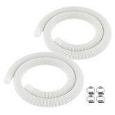ANTOUBLE 1.25 Inch x 59 Inch Pool Hose front view