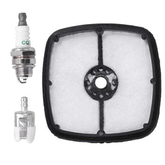 Anxingo SRM 225 air filter and spark plug kit front view
