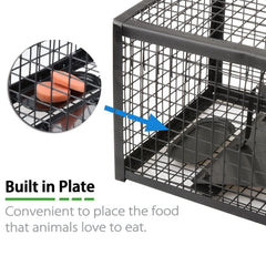 Anyhall live rodent trap with door closed