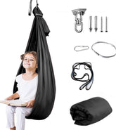 Aokitec Sensory Swing front view in black