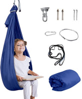 Aokitec Sensory Swing in Midnight Blue, front view