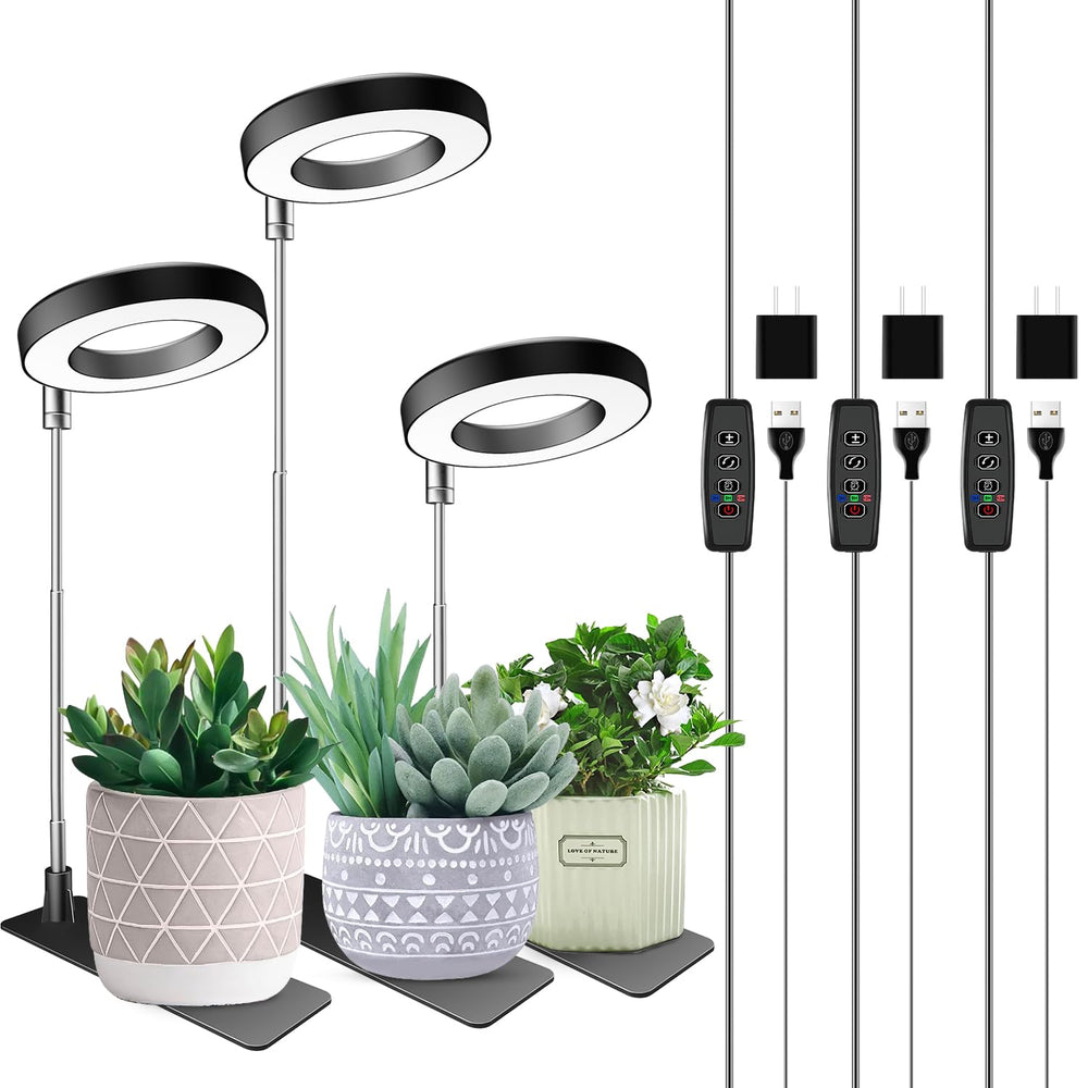 Aokrean Grow Light for indoor plants with adjustable pole